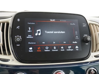 Fiat 500 Fiat 500 1.0 Hybrid Lounge Airco, Cruise Control, Apple Carplay, Android Auto, LM velgen - afbeelding nr 23