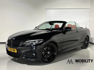 BMW 2 Serie Cabrio 220i M Sport 184pk AUT LCI|Facelift|H&K|18''|Leder|Camera|Navi|Shodowline|