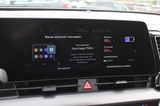 Kia Sportage Kia Sportage 1.6 T-GDi Plug-in Hybrid AWD DynamicPlusLine / Trekhaak / Panoramadak / Camera / 19'' / Matrix LED / Keyless / Virtual Cockpit / Dodehoek / DAB / Stuurverwarming - afbeelding nr 23