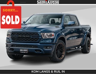 Dodge Ram Pick-Up SPORT | 5.7 V8 4x4 HEMI | PANORAMA DAK | GROOTSCHERM 12 INCH | LPG | Patriot Blue