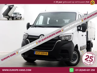 Renault Master T35 2.3 dCi 145pk L3 D.C. Kipper met hoge boorden 11-2022