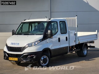 Iveco Daily Iveco Daily 35C16 3.0L Kipper met Kist Dubbel Cabine Dubbellucht 3,5t Trekhaak Navi Airco Cruise Camera Euro6 Tipper Benne Kieper 2m3 Airco Trekhaak Cruise control - afbeelding nr 3