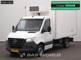 Mercedes-Benz Sprinter 317 CDI Laadklep Automaat Lamberet Koelwagen Thermo King V-500 MAX 380v Stekker Navi Airco Camera Euro6 Koel Koeler Koelwagen Balwagen Airco