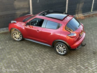 Nissan Juke Nissan Juke 1.6 Tekna AUTOMAAT Schuif-Kantel dak / Clima / Vol Leder / 96.113 KM 1e eig. - afbeelding nr 40