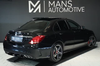 Mercedes-Benz C-Klasse Mercedes-Benz C-klasse 450 AMG 4MATIC / PANO / BURMESTER / 2x MEMORY / CAMERA - afbeelding nr 4