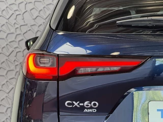 Mazda CX-60 Mazda CX-60 2.5 E-SKYACTIV PHEV HOMURA LEER 360CAM STOEL.VERW/KOELING BOSE 4WD 03/2025 - afbeelding nr 55