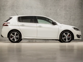 Peugeot 308 Peugeot 308 1.2 PureTech GT-line Automaat (NAVIGATIE, CAMERA, KEYLESS, MASSAGE, STOELVERWARMING, CAMERA, SPORTSTOELEN, LEDER/ALCANTARA, GETINT GLAS, NIEUWE APK, NIEUWSTAAT) - afbeelding nr 4