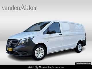 Mercedes-Benz Vito 110 CDI L2 Lang // Trekhaak // € 384,- p/mnd // Airco // 12 mnd Garantie // Bank // Radio // CV // Betimmering // Wieldoppen