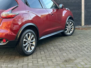 Nissan Juke Nissan Juke 1.6 Tekna AUTOMAAT Schuif-Kantel dak / Clima / Vol Leder / 96.113 KM 1e eig. - afbeelding nr 7