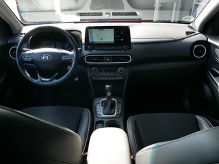 Hyundai Kona Hyundai Kona 1.6 GDI HEV Fashion Design Trekhaak| Half Leder| Navi+BT| Dealer onderhouden - afbeelding nr 4