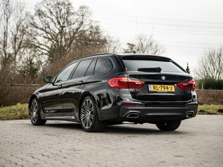 BMW 5 Serie BMW 5-serie Touring 520d 191PK M-Sport Panorama Leder Led Sportstoelen Origineel NL - afbeelding nr 10