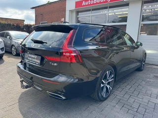 Volvo V60 Volvo V60 2.0 T6 Recharge AWD R-Design Trekhaak Leder Memory Pilot Assist - afbeelding nr 2