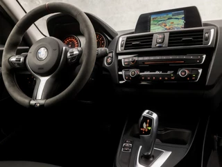 BMW 1 Serie Automaat (NAVIGATIE, CLIMATE, M SPORT STUUR, GETINT GLAS, SPORTSTOELEN, PARKEERSENSOREN, CRUISE, LED KOPLAMPEN, TREKHAAK, NIEUWE APK, NIEUWSTAAT) - afbeelding nr 7