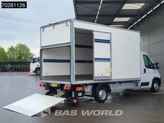 Fiat Ducato Fiat Ducato 130pk Euro6 Laadklep Bakwagen Zijdeur Airco Cruise Meubelbak Koffer 20m3 Airco Cruise control - afbeelding nr 3