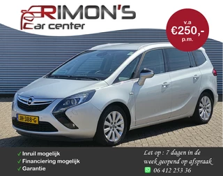 Opel Zafira Tourer 1.4 Blitz 7p. Leder Camera Navi Stoel+Stuur Verwarming