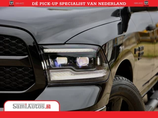 Dodge Ram 1500 Dodge Ram 1500 BLACK SLT 5.7 HEMI V8 402PK | Morimoto Led | Top Conditie | Eerste Eigenaar | Diamond Black | Comfortabele Dubbele Cabine DC met Royale 5 Zitplaatsen | - afbeelding nr 23