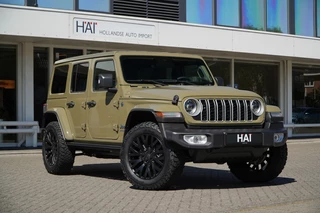 Jeep Wrangler Unlimited 4xe 380 Sahara I ACC I 20 inch Brute I Elektrische stoelen I
