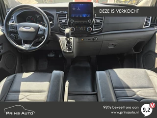 Ford Transit Custom Ford Transit Custom 320 2.0 TDCI L2H1 Platinum Edition DC |NAVI|CAMERA|TREKHAAK|LEDER|STOELV.|ORG.NL|NAP 3320 - afbeelding nr 12