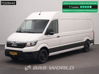 MAN TGE 3.140 Automaat L4H3 Trekhaak Airco Cruise Camera Euro6 L3H2 Airco Trekhaak Cruise control