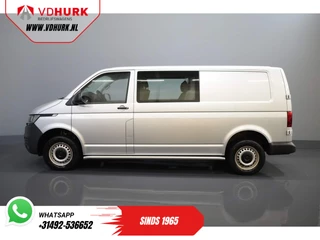 Volkswagen Transporter Volkswagen Transporter T6.1 2.0 TDI 150 pk L2 DC Dubbel Cabine 4Motion/ 4x4/ Standkachel/ 2.5t Trekverm./ Cruise/ 4-motion - afbeelding nr 9
