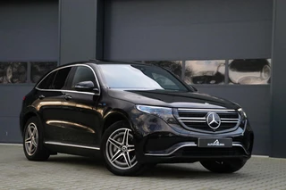 Mercedes-Benz EQC 400 4MATIC |AMG| Premium Plus 80 kWh AdaptivCruise Opendak Sportzetels Leder/Alcantara BurmesterAudio Led 102000KM BJ2021