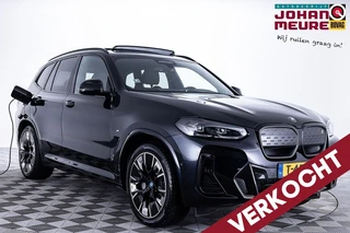 BMW iX3 Executive 80 kWh | PANORAMADAK | LEDER ✅ 1e Eigenaar *2e Pinksterdag OPEN v.a 11u tot 17u*