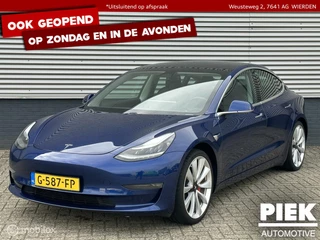 Tesla Model 3 Tesla Model 3 Performance 4WD AUTOPILOT FULL SELF DRIVING - afbeelding nr 1