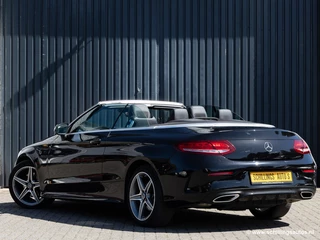 Mercedes-Benz C-Klasse Mercedes-Benz C-Klasse C200 Cabrio AMG-Line Automaat 60.000km Camera Navi Burmester Airscarf Head-up - afbeelding nr 4