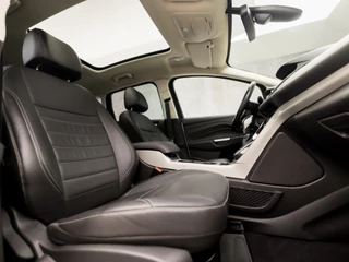 Ford C-MAX Ford C-MAX 2.0 Plug-in Hybrid Titanium Plus 185Pk Automaat (PANORAMADAK, GROOT NAVI, CLIMATE, CAMERA, LEDEREN SPORTSTOELEN, GETINT GLAS, ELEK ACHTERKLEP, KEYLESS, NIEUWE APK, NIEUWSTAAT) - afbeelding nr 8