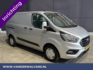 Ford Transit Custom Ford Transit Custom 2.0 TDCI 131pk L1H1 Inrichting Euro6 Airco | Camera | Navigatie | LED | Apple Carplay Cruisecontrol, Stoelverwarming, Verwarmde voorruit, Parkeersensoren, Bijrijdersbank - afbeelding nr 14
