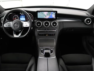 Mercedes-Benz C-Klasse Mercedes-Benz C-klasse 300e AMG Night | Adaptive cruise |  Stoelverwarming | Carplay | Leder/Alcantara | Camera | Navigatie | Full LED - afbeelding nr 9