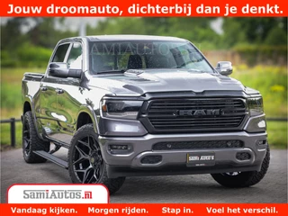 Dodge Ram 1500 Dodge Ram 1500 Laramie Night 5,7 V8 402PK | Krachtige Hemi | Zeer Rijk Uitgevoerd | Comfortabele Dubbele Cabine met Royale 5 Zitplaatsen | Granite Crystal |  BPM vrij | Nu Leverbaar uit Voorraad | Voorraad Nr 2371 - 2297 - afbeelding nr 3