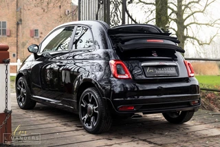 Fiat 500C Fiat 500C 0.9 TwinAir Sport 2019 ZWART | Cabrio | Display | Benzine - afbeelding nr 2