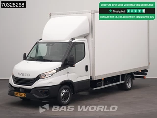 Iveco Daily 35C16 3.0L Laadklep NEW MODEL Dubbellucht 160PK Bakwagen Airco Cruise D'Hollandia Euro6 Meubelbak Koffer Airco Cruise control