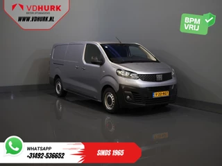 Fiat Scudo 2.0 MJ 145 pk L3 BPM VRIJ! Adapt.Cruise/ Climate/ Keyless/ Carplay/ Camera/ PDC