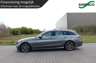 Mercedes-Benz C-Klasse Mercedes C-klasse Estate 200  AMG184 pk adaptive cruise & climate control  stoelverwarming  el klep led leder camera - afbeelding nr 9