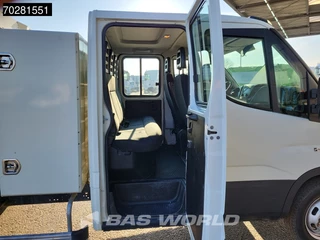 Iveco Daily Iveco Daily 35C12 Open Laadbak Dubbel Cabine met Kist Dubbellucht 3,5t Trekhaak Airco Cruise Pritsche Pickup Open Box Airco Dubbel cabine Trekhaak Cruise control - afbeelding nr 9