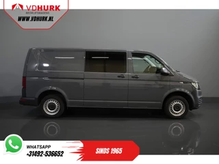 Volkswagen Transporter Volkswagen Transporter T6.1 2.0 TDI 150 Pk DSG Aut. L2 BPM VRIJ! DC Dubbel Cabine 4Motion/ Carplay/ Camera/ PDC/ Cruise/ Airco - afbeelding nr 10