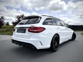Mercedes-Benz C-Klasse Mercedes C-klasse Estate AMG 63 S 510pk c63 Panoramadak|Keyless|Head-up|Burmester® |Camera 360°|Carbon - afbeelding nr 2