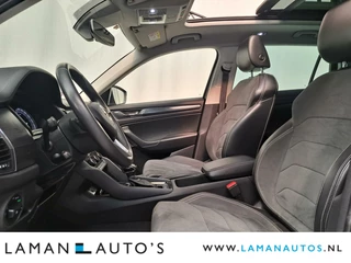 Škoda Kodiaq Skoda Kodiaq 1.5 TSI 150pk DSG Limited Business Edition 7P Aut. | Panorama Open dak Leder/Alcantara CarPlay Trekhaak Canton ECC Navi LED ACC 19