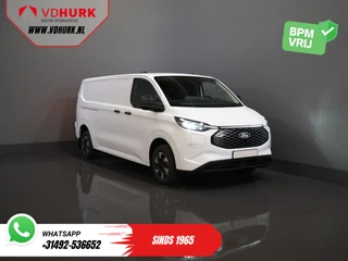 Ford E-Transit Custom L2 330 km WLTP LED/ Standkachel/ Snellader/ 2.3t Trekverm./ Carplay/ Climate/ Camera/ PDC/ Cruise