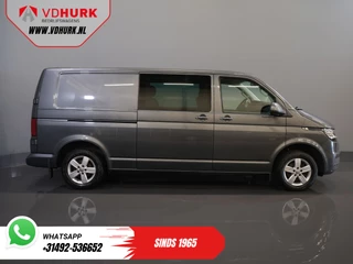Volkswagen Transporter Volkswagen Transporter 2.0 TDI 150 pk DSG Aut. L2 DC Dubbel Cabine EXPORT ONLY LED/ Adapt.Cruise/ Standkachel/ Stoelverw./ Carplay/ Camera/ PDC/ LMV/ Trekhaak/ Airco - afbeelding nr 11