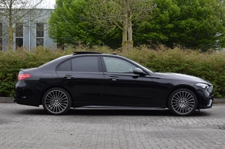 Mercedes-Benz C-Klasse Mercedes-Benz C-klasse 300 e Luxury Line AMG Line Pano HUD Lane BURM. Stoelventi. Massage - afbeelding nr 8