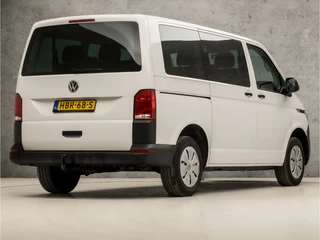 Volkswagen Transporter (9 PERSOONS, LEDER, APPLE CARPLAY, GROOT NAVI, NIEUWE APK, ELEK RAMEN, CRUISE, TREKHAAK, NIEUWSTAAT) - afbeelding nr 5