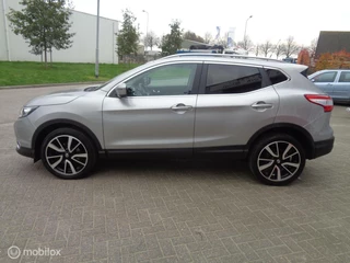 Nissan QASHQAI Nissan Qashqai 1.6 Turbo 163pk Tekna/Airco/LEER/Panorama dak/19''LM/1st eig/DAB/Key Less - afbeelding nr 8