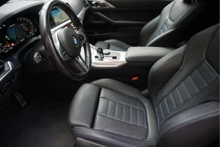 BMW 4 Serie BMW 4 Serie Coupé 440i xDrive High Executive | M-SPORT | SAN REMO GRUN | Panoramadak | Harman Kardon | Head Up Display | Adaptieve demping | APPLE CarPlay | 360 graden Camera - afbeelding nr 18