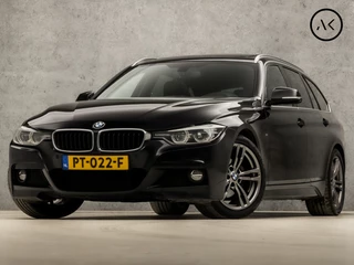 BMW 3 Serie 191Pk Automaat (PANORAMADAK, M PAKKET, GROOT NAVI, CLIMATE, GETINT GLAS, LEDEREN SPORTSTOELEN, CAMERA, NIEUWE APK, LED KOPLAMPEN, NIEUWSTAAT) - afbeelding nr 1