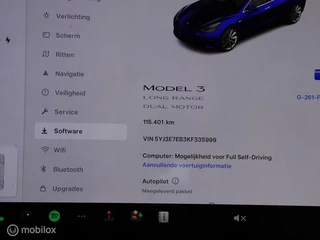 Tesla Model 3 Tesla Model 3 Long Range AWD 75 kWh - afbeelding nr 13