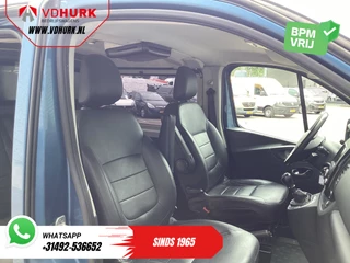 Opel Vivaro Opel Vivaro 1.6 CDTI 140 pk L2 DC Dubbel Cabine EXPORT ONLY 2x Schuifdeur/ Leder/ Climate/ Carplay/ Camera/ Cruise/ PDC/ Trekhaak/ LMV - afbeelding nr 10