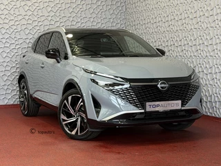 Nissan QASHQAI 1.3 MHEV 160PK TEKNA PLUS BOSE 20''LMV LEER ALCANTARA PANO MASSAGE BOSE STOEL/STUUR/RUIT VERW MATRIX.LED ELEK.KLEP HEADUP 20''LMV GOOGLE NAVI